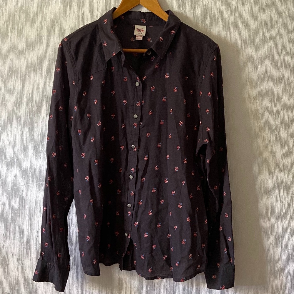 Floral Button Down Shirt